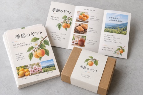 帯紙・ギフトの仕上がりイメージ
